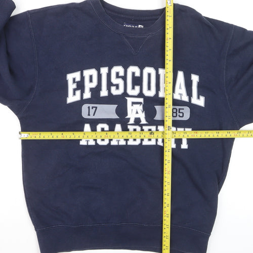 Gear For Sports Boys Navy Blue XS Pullover Sweatshirt - Episcopal Academy Print