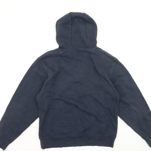JanSport Men's Blue IronPigs Pullover Hoodie Size M Graphic