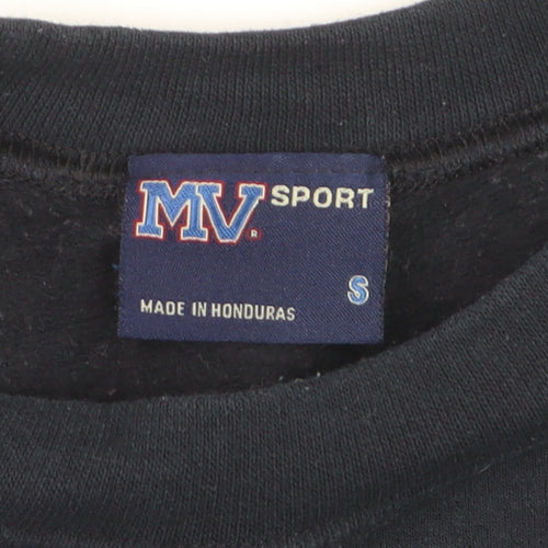 MV Sport Men's Black Coastal Carolina University Pullover Sweatshirt S