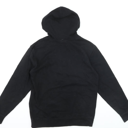 Vans Men's Black Pullover Hoodie Size S Logo Fleece Skate Style