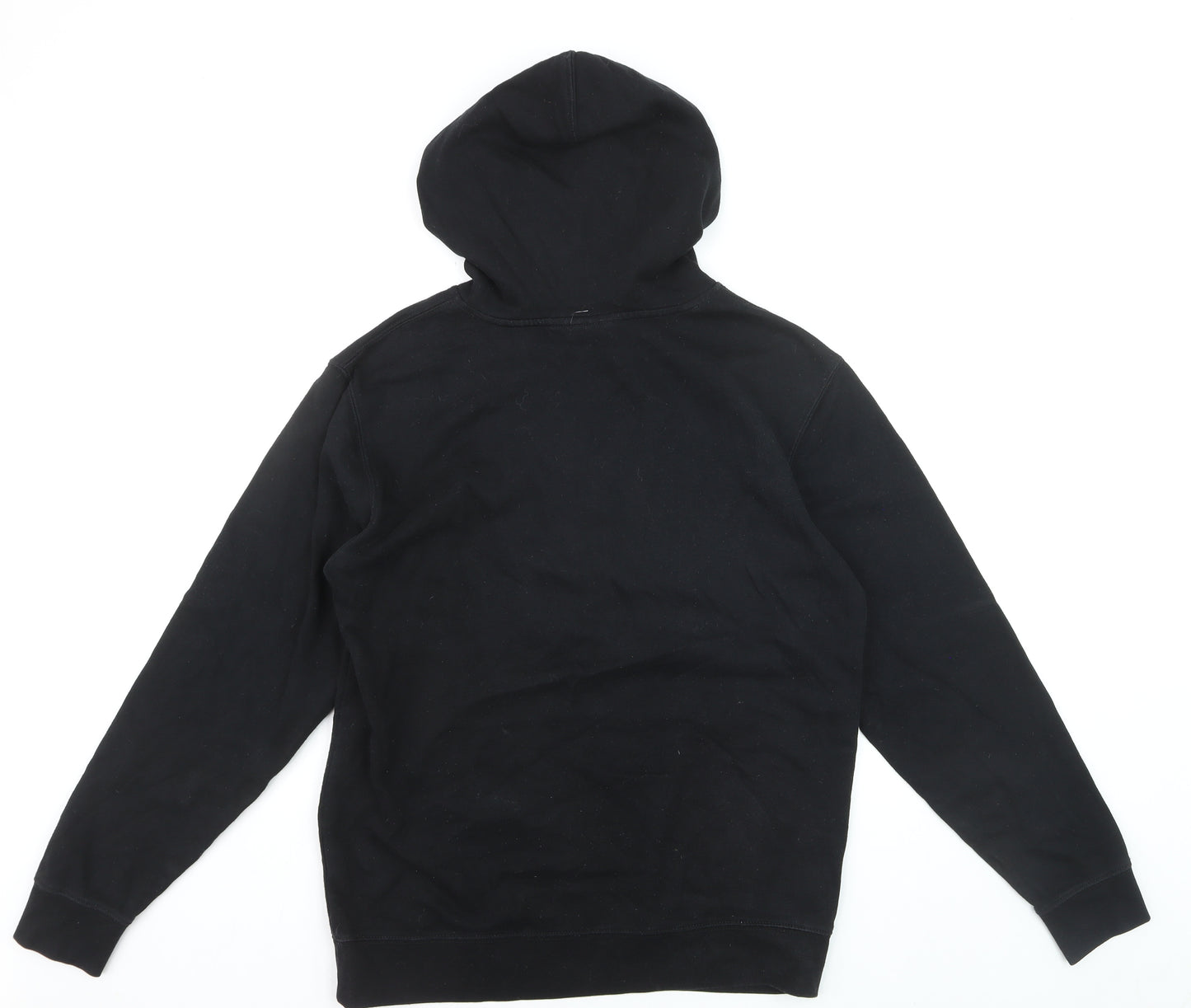 Vans Men's Black Pullover Hoodie Size S Logo Fleece Skate Style