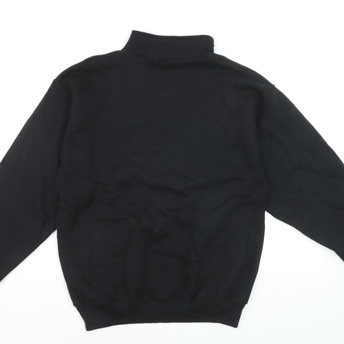 Russell Athletic Men's Black Full Zip Fleece Sweatshirt M
