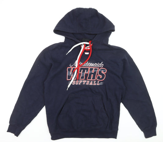 Pennant Men’s Blue Pullover Hoodie M Sports Graphic Fleece
