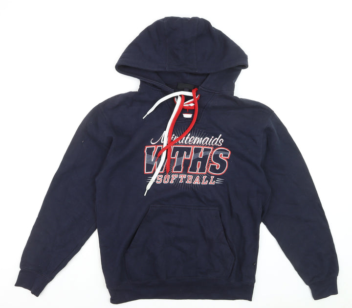 Pennant Men’s Blue Pullover Hoodie M Sports Graphic Fleece