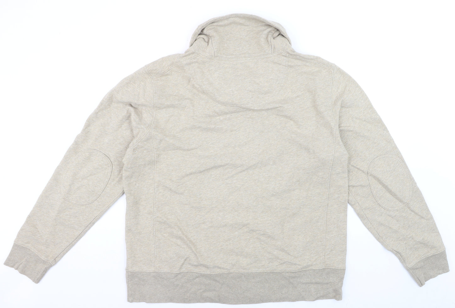 L.L.Bean Men's Beige Pullover Sweatshirt Size L Regular Fit