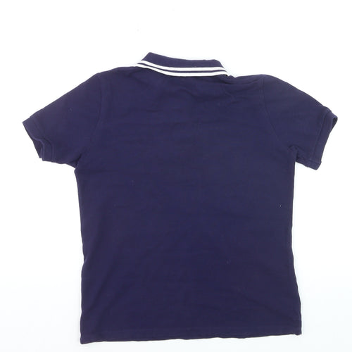 Levi's Boys Navy Blue Polo Shirt XS Short Sleeve Cotton Classic Fit