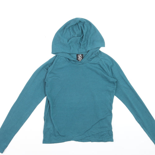 Dare 2B Women's Blue Size 10 Lightweight Hooded Pullover
