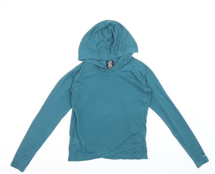 Dare 2B Women's Blue Size 10 Lightweight Hooded Pullover