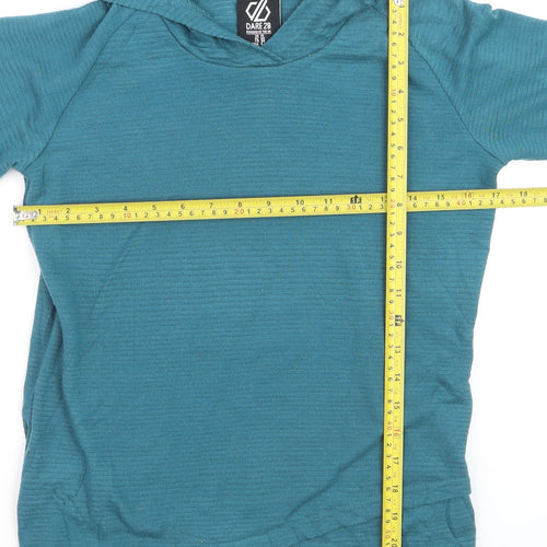 Dare 2B Women's Blue Size 10 Lightweight Hooded Pullover