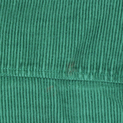 ASOS DESIGN Men's Green Corduroy Basic Jacket 2XL Relaxed Fit