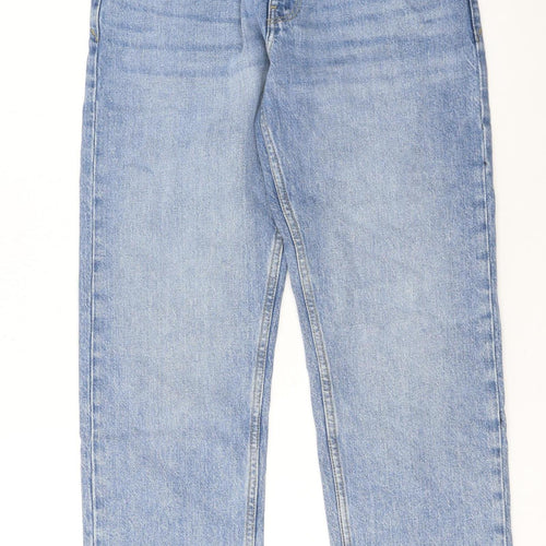 Marks and Spencer Men's Blue Straight Fit Jeans W30 L29