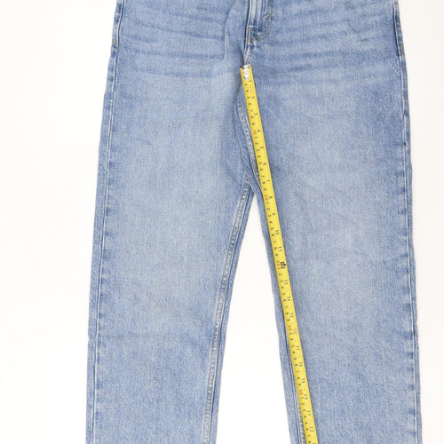 Marks and Spencer Men's Blue Straight Fit Jeans W30 L29