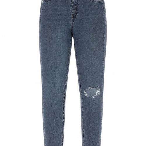 Topshop Women’s Blue High Rise Skinny Jeans Size 10 W28 L32