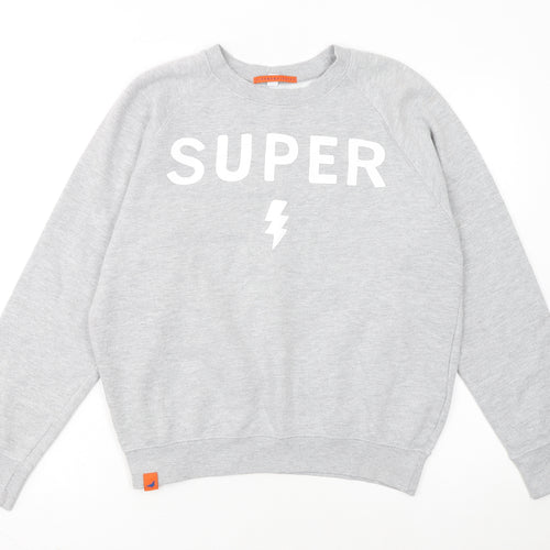 Sirens & Pirates Womens Grey Small Crew Neck Pullover Sweatshirt