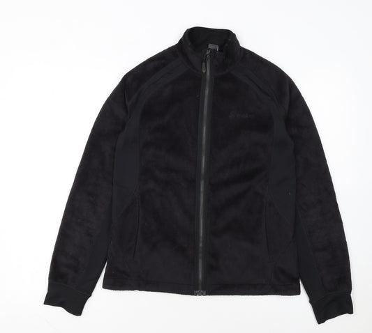Odlo Women's Black Fleece Full Zip Jacket Size S Outdoor Casual