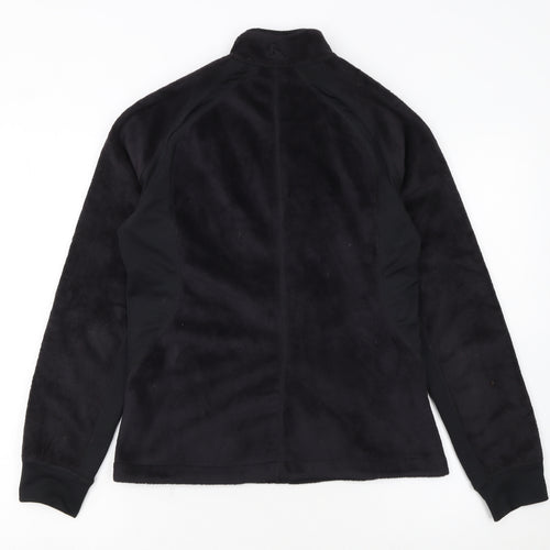 Odlo Women's Black Fleece Full Zip Jacket Size S Outdoor Casual