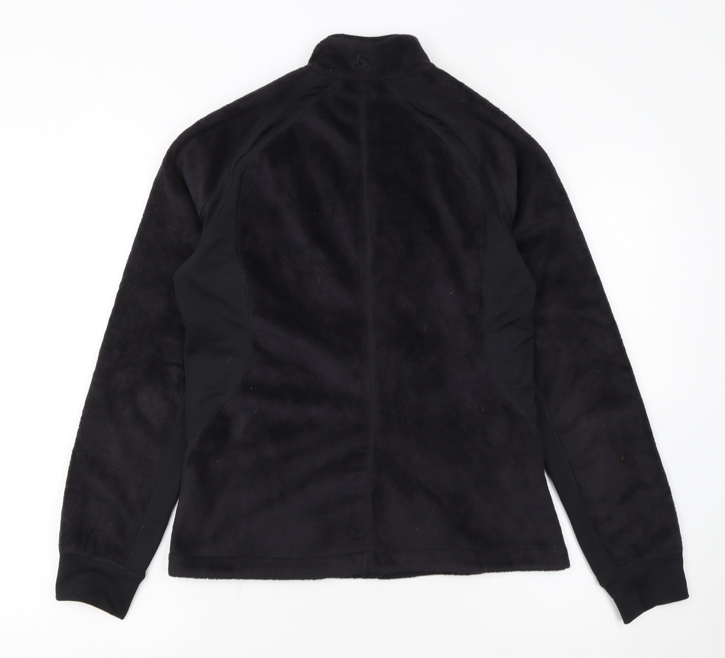 Odlo Women's Black Fleece Full Zip Jacket Size S Outdoor Casual