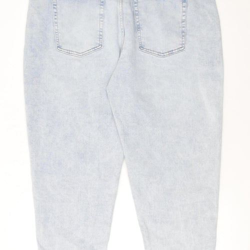 Marks and Spencer Women’s Blue Mom Jeans Size 20 Regular Fit