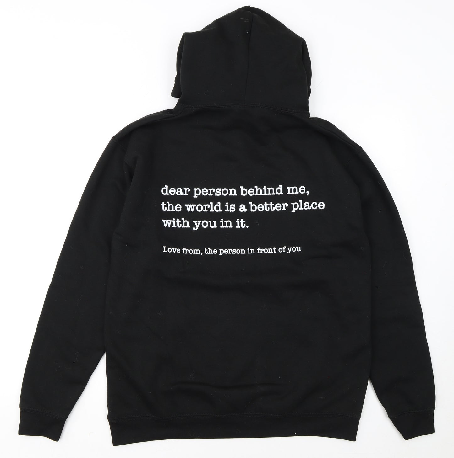 PRO RTX Men's Black Pullover Hoodie M Regular Fit Graphic Fleece