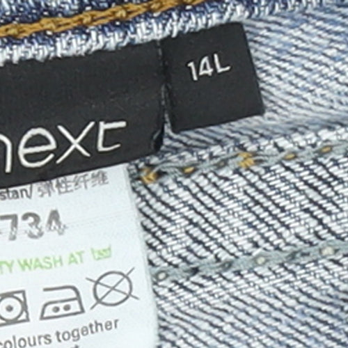 Next Women’s Blue Bootcut Jeans Size 14L Stretch Denim