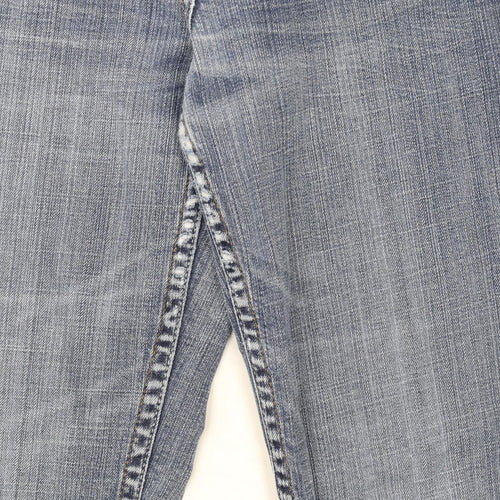 Next Women’s Blue Bootcut Jeans Size 14L Stretch Denim