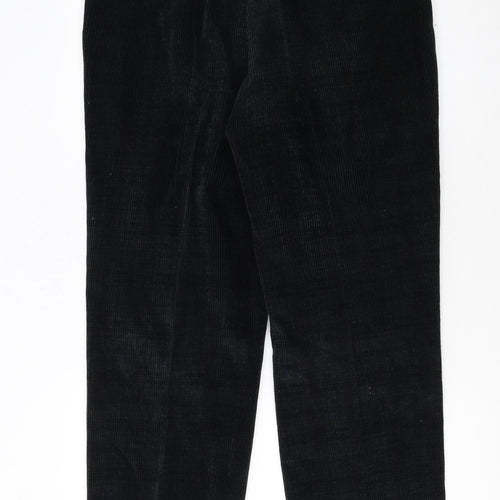 Marks and Spencer Men’s Blue Corduroy Trousers 34W 31L Regular Fit