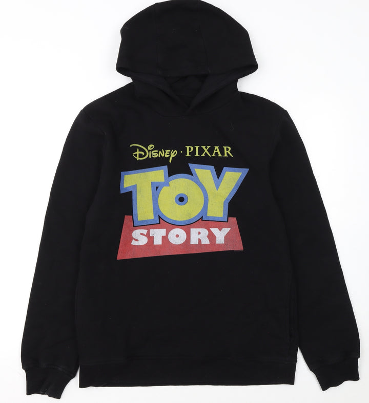 Disney Men's Black Toy Story Pullover Hoodie Size M Fleece