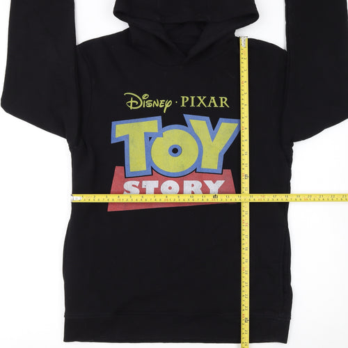 Disney Men's Black Toy Story Pullover Hoodie Size M Fleece