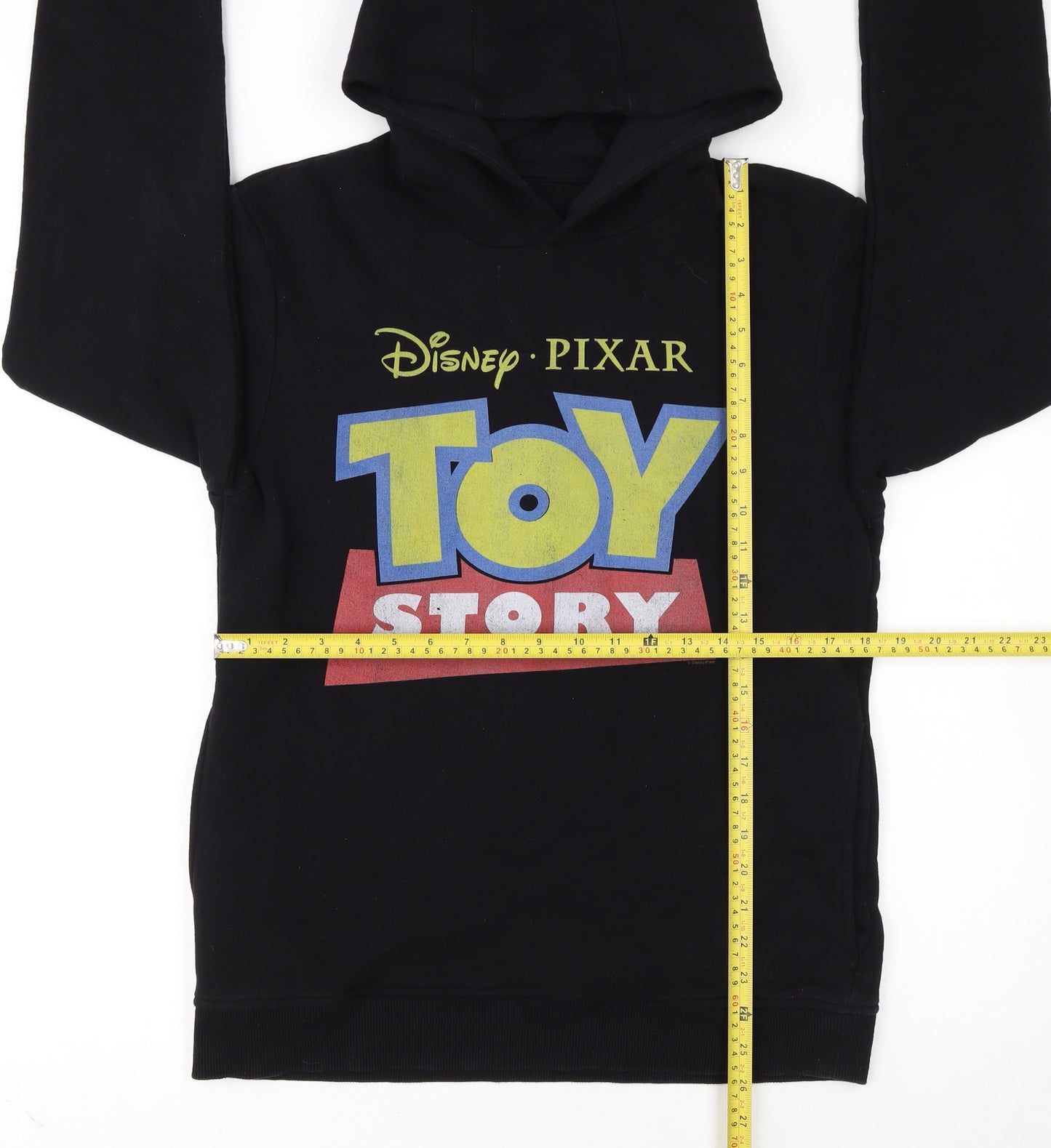 Disney Men's Black Toy Story Pullover Hoodie Size M Fleece