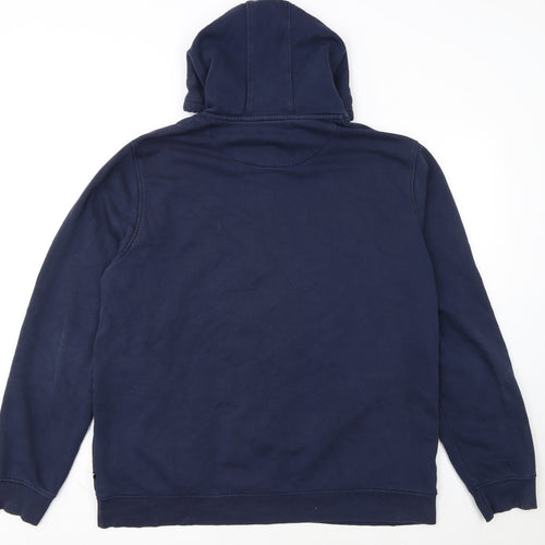 U.S. Polo Assn. Men's Blue 1/2 Zip Hoodie XXL Classic Fit
