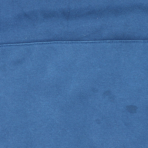 Puma Men's Blue Pullover Hoodie L Sportswear Logo Fleece