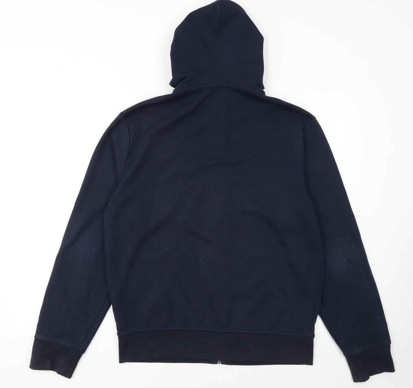 Ralph Lauren Men's Blue Full Zip Hoodie Size M Classic Logo