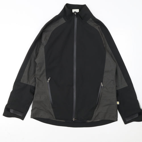 Lyle & Scott Men's Black Medium Golf Performance Softshell Jacket