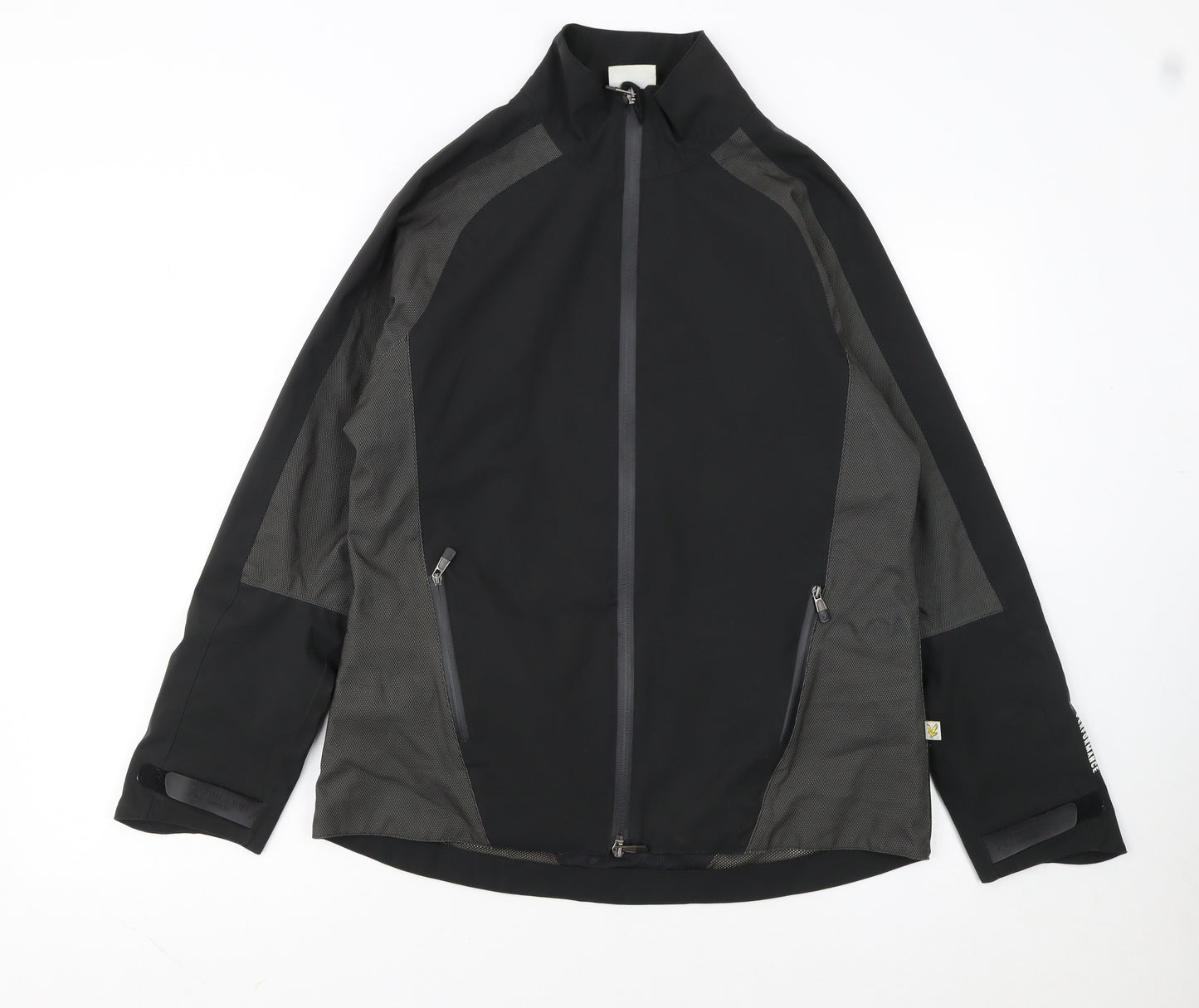Lyle & Scott Men's Black Medium Golf Performance Softshell Jacket