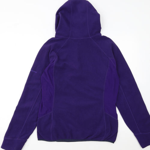 Berghaus Womens Purple Fleece 1/2 Zip Hoodie UK 16