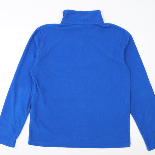 Regatta Men's Blue Fleece Half Zip Pullover Sweatshirt M