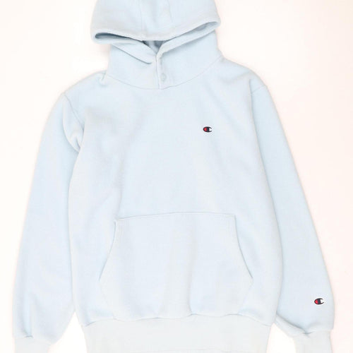 Champion Women's Light Blue Pullover Fleece Hoodie Size S