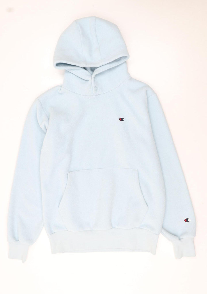 Champion Women's Light Blue Pullover Fleece Hoodie Size S