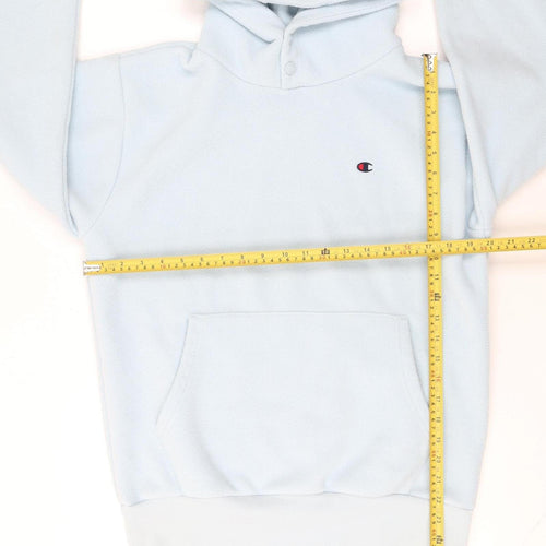 Champion Women's Light Blue Pullover Fleece Hoodie Size S