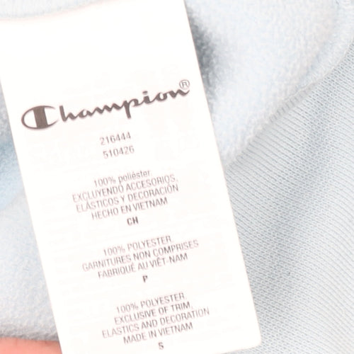 Champion Women's Light Blue Pullover Fleece Hoodie Size S