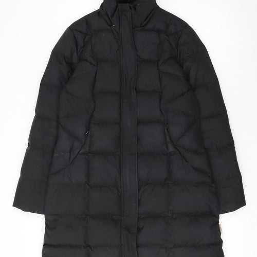 Marks and Spencer Women’s Black Long Puffer Coat Size S