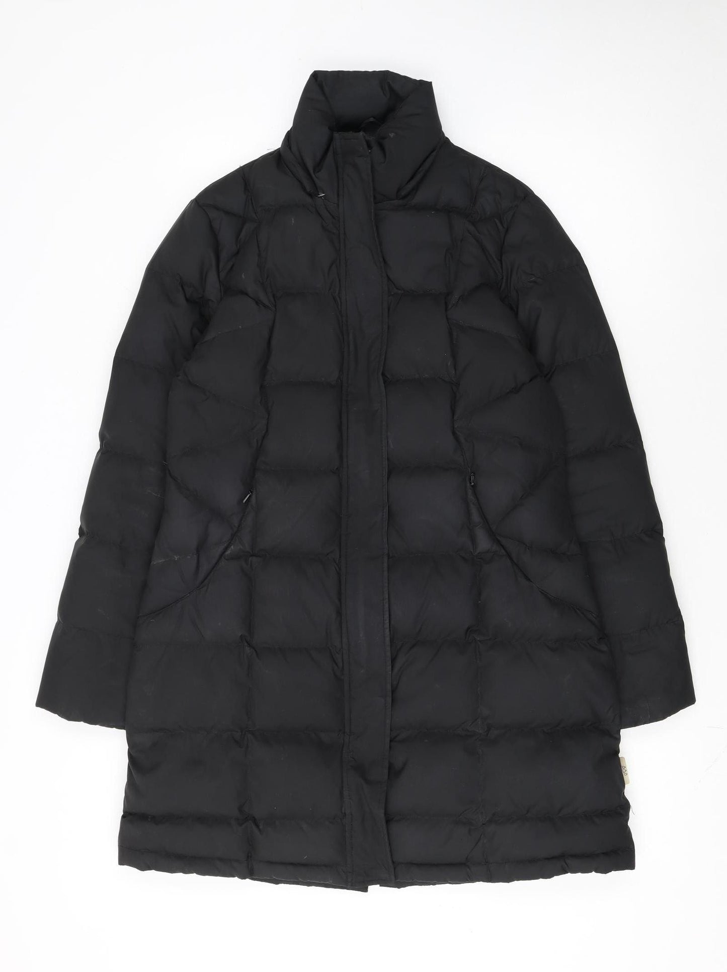 Marks and Spencer Women’s Black Long Puffer Coat Size S