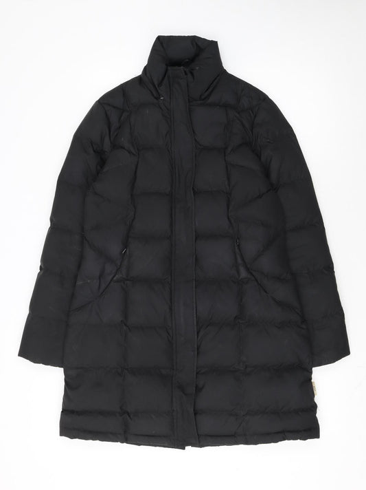 Marks and Spencer Women’s Black Long Puffer Coat Size S