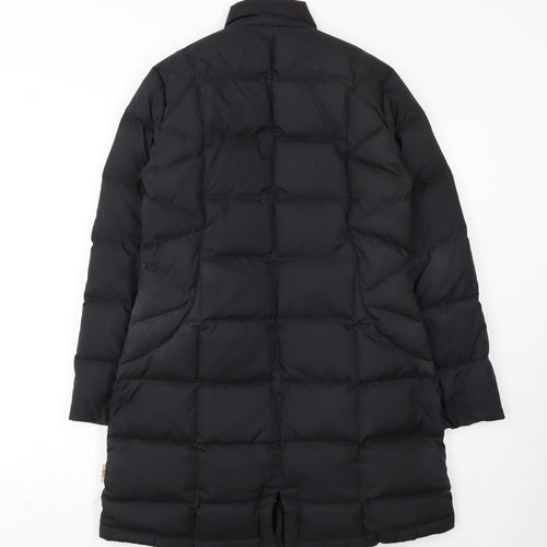 Marks and Spencer Women’s Black Long Puffer Coat Size S
