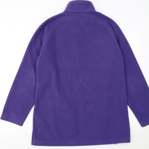 Regatta Women's Purple Fleece Full Zip Jacket Size 16