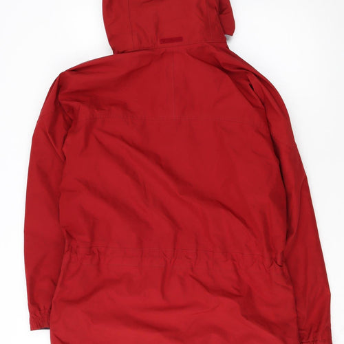 Berghaus Men's Red Waterproof Parka Jacket Size S Hooded Outdoor