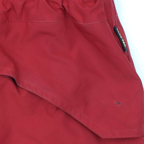 Berghaus Men's Red Waterproof Parka Jacket Size S Hooded Outdoor