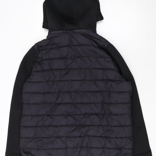 Very Women’s Black Quilted Hooded Puffer Jacket Size 18