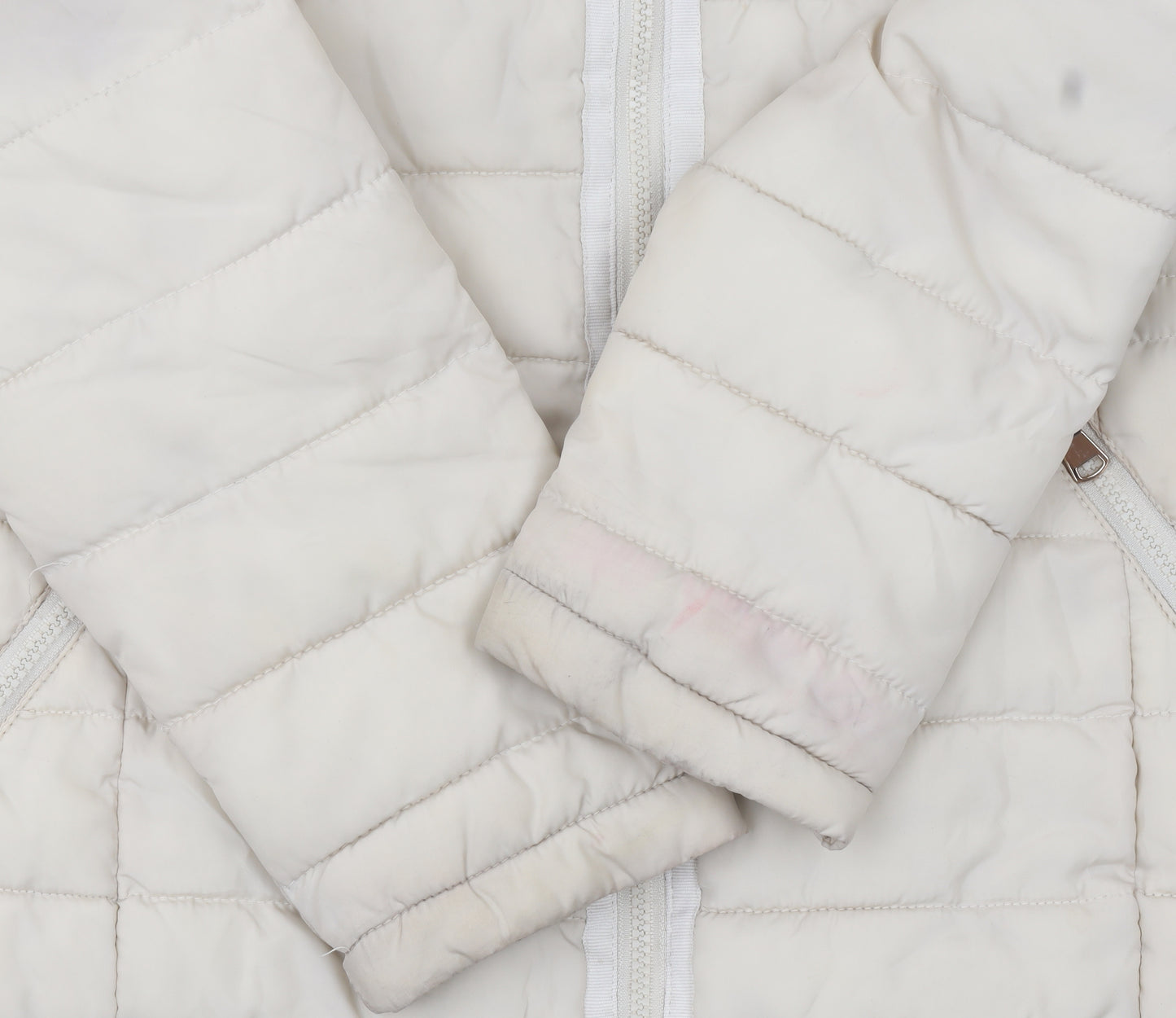 Dorothy Perkins Women’s Ivory Tall Puffer Jacket Size 12