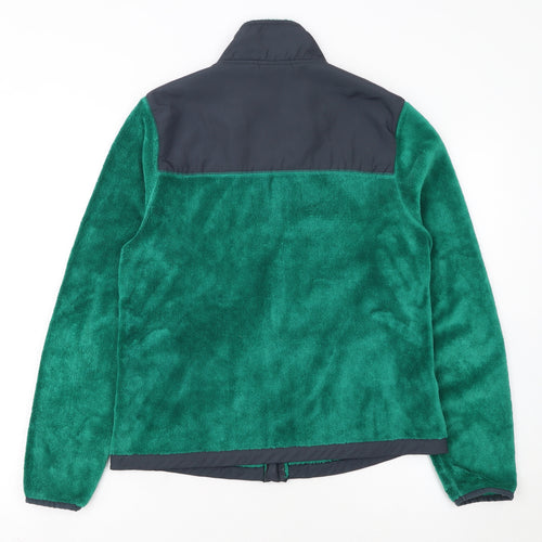 Danskin Now Womens Green Fleece Full Zip Jacket Size M